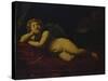 Cupid Asleep-Guido Reni-Stretched Canvas