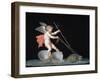 Cupid Being Led by Tortoises-Michelangelo Maestri-Framed Giclee Print