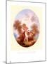 Cupid Between Roses-Jean-Honoré Fragonard-Mounted Art Print