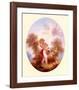 Cupid Between Roses-Jean-Honoré Fragonard-Framed Art Print