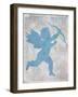 Cupid Blue-Cora Niele-Framed Giclee Print