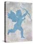 Cupid Blue-Cora Niele-Stretched Canvas