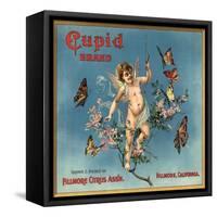 Cupid Brand - Fillmore, California - Citrus Crate Label-Lantern Press-Framed Stretched Canvas