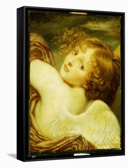 Cupid, C.1786-Jean-Baptiste Greuze-Framed Stretched Canvas