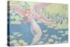 Cupid Carries Psyche to the Heavens, 1909-Maurice Denis-Stretched Canvas