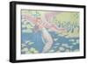 Cupid Carries Psyche to the Heavens, 1909-Maurice Denis-Framed Giclee Print