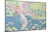 Cupid Carries Psyche to the Heavens, 1909-Maurice Denis-Mounted Giclee Print