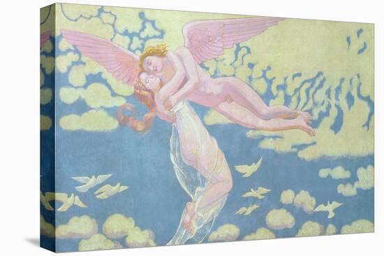 Cupid Carries Psyche to the Heavens, 1909-Maurice Denis-Stretched Canvas