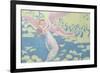 Cupid Carries Psyche to the Heavens, 1909-Maurice Denis-Framed Giclee Print