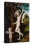 Cupid Complaining to Venus, Around 1525-Lucas Cranach the Elder-Stretched Canvas