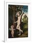 Cupid Complaining to Venus, C. 1525-Lucas Cranach the Elder-Framed Giclee Print