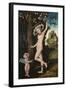 Cupid Complaining to Venus, C. 1525-Lucas Cranach the Elder-Framed Giclee Print