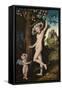 Cupid Complaining to Venus, C. 1525-Lucas Cranach the Elder-Framed Stretched Canvas