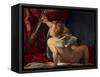 Cupid (Cut from a Larger Picture)-Giulio Cesare Procaccini-Framed Stretched Canvas