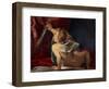 Cupid (Cut from a Larger Picture)-Giulio Cesare Procaccini-Framed Giclee Print