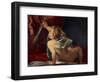 Cupid (Cut from a Larger Picture)-Giulio Cesare Procaccini-Framed Giclee Print