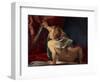 Cupid (Cut from a Larger Picture)-Giulio Cesare Procaccini-Framed Giclee Print