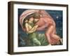 Cupid Delivering Psyche, 1867-Edward Burne-Jones-Framed Giclee Print