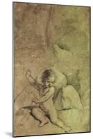 Cupid drawing an Arrow from a Quiver, in a Landscape-null-Mounted Giclee Print