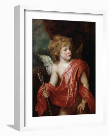 Cupid, Early 17th Century-Sir Anthony Van Dyck-Framed Giclee Print