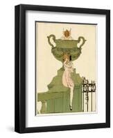 Cupid Finds Victim 1914-Gerda Wegener-Framed Art Print