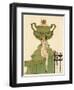 Cupid Finds Victim 1914-Gerda Wegener-Framed Art Print