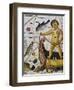 Cupid Fishermen, Detail from Triumph of Neptune and Amphitrite-null-Framed Giclee Print