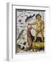 Cupid Fishermen, Detail from Triumph of Neptune and Amphitrite-null-Framed Giclee Print