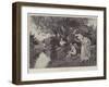 Cupid Fishing-George Adolphus Storey-Framed Giclee Print