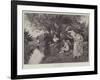 Cupid Fishing-George Adolphus Storey-Framed Giclee Print