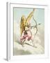 Cupid, from the New Pantheon No.4, Published by Hannah Humphrey, 1799-James Gillray-Framed Giclee Print