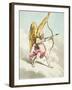 Cupid, from the New Pantheon No.4, Published by Hannah Humphrey, 1799-James Gillray-Framed Giclee Print