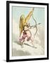 Cupid, from the New Pantheon No.4, Published by Hannah Humphrey, 1799-James Gillray-Framed Giclee Print