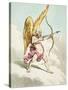 Cupid, from the New Pantheon No.4, Published by Hannah Humphrey, 1799-James Gillray-Stretched Canvas