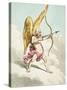 Cupid, from the New Pantheon No.4, Published by Hannah Humphrey, 1799-James Gillray-Stretched Canvas