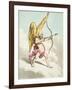 Cupid, from the New Pantheon No.4, Published by Hannah Humphrey, 1799-James Gillray-Framed Giclee Print