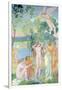 Cupid in Flight Is Struck by the Beauty of Psyche, 1908-Maurice Denis-Framed Giclee Print