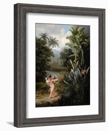 Cupid Inspiring the Plants with Love, Painted for Robert Thornton's Book 'New Illustration of the…-Philip Reinagle-Framed Giclee Print