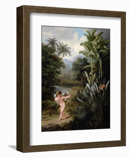 Cupid Inspiring the Plants with Love, Painted for Robert Thornton's Book 'New Illustration of the…-Philip Reinagle-Framed Giclee Print