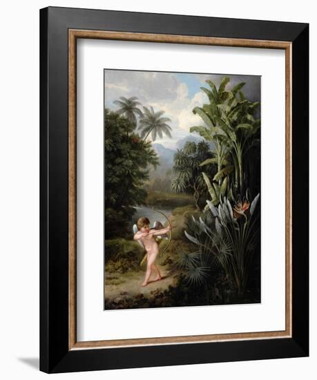 Cupid Inspiring the Plants with Love, Painted for Robert Thornton's Book 'New Illustration of the…-Philip Reinagle-Framed Giclee Print