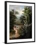 Cupid Inspiring the Plants with Love, Painted for Robert Thornton's Book 'New Illustration of the…-Philip Reinagle-Framed Giclee Print