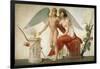 Cupid Inviting Venus to a Sacrifice-Louis Lafitte-Framed Giclee Print