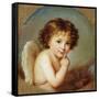 Cupid, Late 18th or 19th Century-Elisabeth Louise Vigee-LeBrun-Framed Stretched Canvas