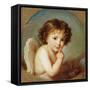 Cupid, Late 18th or 19th Century-Elisabeth Louise Vigee-LeBrun-Framed Stretched Canvas