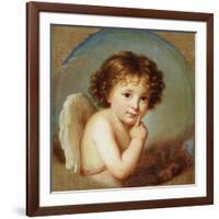 Cupid, Late 18th or 19th Century-Elisabeth Louise Vigee-LeBrun-Framed Giclee Print