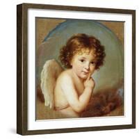 Cupid, Late 18th or 19th Century-Elisabeth Louise Vigee-LeBrun-Framed Giclee Print