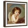 Cupid, Late 18th or 19th Century-Elisabeth Louise Vigee-LeBrun-Framed Giclee Print