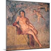 Cupid Leading Zeus's Eagle to Ganymede, from the House of Meleager, Pompeii-null-Mounted Giclee Print