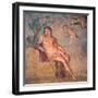 Cupid Leading Zeus's Eagle to Ganymede, from the House of Meleager, Pompeii-null-Framed Giclee Print