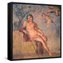 Cupid Leading Zeus's Eagle to Ganymede, from the House of Meleager, Pompeii-null-Framed Stretched Canvas